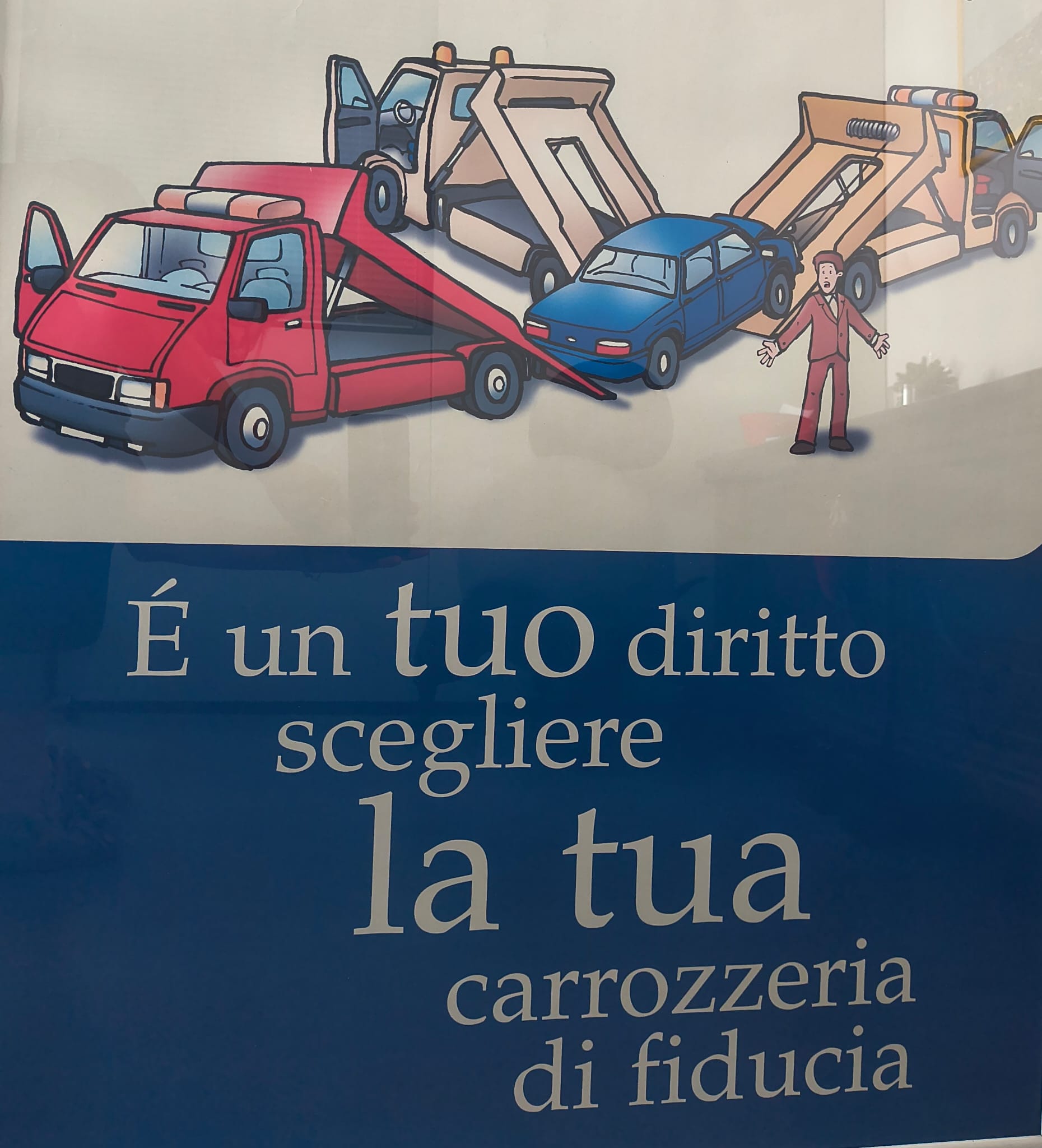 Diritto di scegliere la carrozzeria di fiducia dopo un incidente